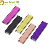 ORIENTLII 1000Pcs Staples per Pack Colored Staples, 1/4 Inch 26/6 26/6 Standard Staples, Funny 6 Col