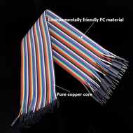 Jumper Wire 40Pins 2.54mm 10/15/21/30/40CM Female To Female, Male To Female, Male To Male Jumper Lin