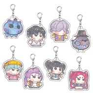 KPop Demon Hunters Acrylic Keychain Girl Group Anime Merchandise Acrylic Keychain