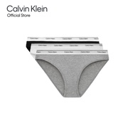 CALVIN KLEIN กางเกงชั้นในผู้หญิงแพ็ค 3 ชิ้น ทรง Bikini รุ่น QP3276O MP1 - สี MultiColor