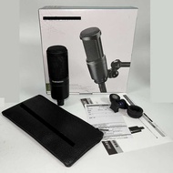 AT2020 Large Diaphragm Condenser Microphone Recording Studio 48V Computer Mobile Phone Sound Card Vo