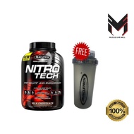 MUSCLETECH NITROTECH WHEY PROTEIN 4LBS, WHEY PROTEIN, ON WHEY, CUTTING, LEAN MUSCLE, SADO, RECOVERY