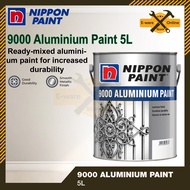 5L Nippon Paint 9000 Aluminium Paint For Metal Finish