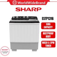 Sharp 13KG Semi Auto Washing Machine ESTP1316