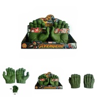 Green Hulk Gamma Fist Soft Toy Doll Gloves Cosplay Party