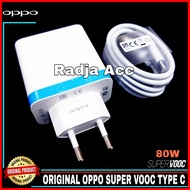 Charger Oppo 80 Watt ORIGINAL SUPER VOOC Type C