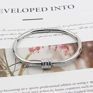 Gelang Tangan Bangle Wanita Full Mata Pulir / Gelang Titanium Import  / Gelang Anti Karat dan Luntur