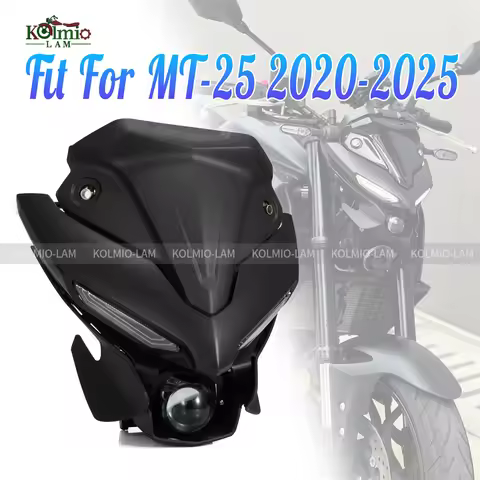 Headlight Headlamp Lighting Lamp Assembly Fit For YAMAHA MT25 MT-25 MTN250 MTN 250 2020 - 2025 2021 