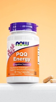 พีคิวคิว เอ็นเนอร์จี | PQQ Energy 20 MG / 40 MG [Capsules] by NOW FOODS