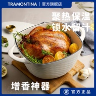 Tramontina Chamontina Large Capacity Stew Pot Soup Pot Clay Pot Soup Pot Stew Pot Enamel Cast Iron P