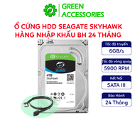 [With Sata III] Seagate SkyHawk 4TB / 3TB / 2TB / 1TB 3.5 inch 5900RPM HDD Hard Drive - Imported