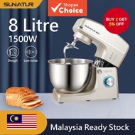 SUNATUR Heavy Duty Stand Mixer (1500W/8L) SM-1511N  SUNATUR Pengadun Berdiri Tugas Berat (1500W/8L) 