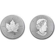 Silver 1oz Canadian Maple Leaf Incuse Coin 2019 - 1 oz .999 fine silver