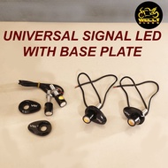 UNIVERSAL LED SIGNAL(High Quality)WITH BASE PLATE SIGNAL LED VRX LAMPU SIGNAL LED