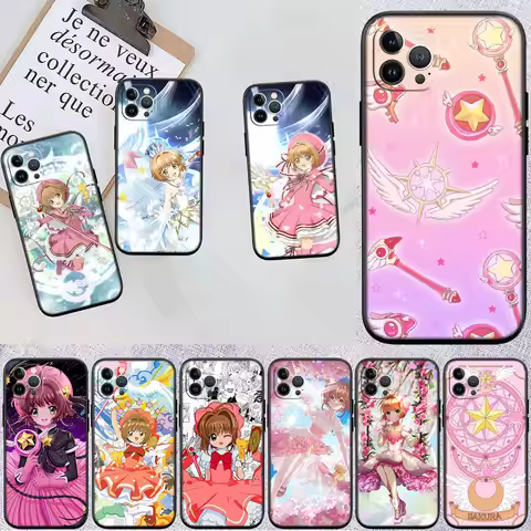 OH13 C-Cardcaptors S-Sakuras Phone Case for Motorola Moto Edge 70 G06 G67 G77 G87 Fusion Pro Power P