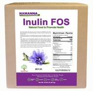 Pure Inulin FOS Powder (20 kg | 44 lb |705 oz) – Natural Fiber from Chicory Root, Prebiotic Intestin