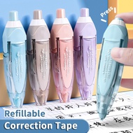 Cute Cartoon Correction Tape 5mm*6m Rectractable Click Correction Tape Press Type Correction Tape Sc