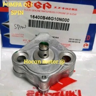 POMPA OLI PUMP ASSY ENGINE OIL HAYATESKYDRIVE.SKYWAVE.SPIN.16400B46G10N000 ASLI SGP