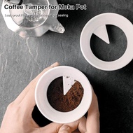 69MM 76MM Coffee Tamper for Moka Pot Rotary Powder Dosing Coffee Distributor Leveler Espresso Tool Coffee Tamper Acces I7H7