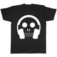 Skull Headphones Mens Mens Unisex T-Shirt