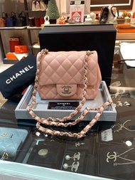 Chanel mini flap bag cf17,not chanel 22， classic flap,100%Authentic 98%new❤️本店設有門市，歡迎使用消費券❤️