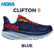 รองเท้าวิ่ง Hoka Clifton9 Blue Size40-45 รองเท้าผ้าใบผู้ชาย รองเท้าผ้าใบผู้หญิง รองเท้าวิ่งชาย รองเท้าวิ่งหญิง รองเท้ากีฬา รองเท้าออกกำลังกาย