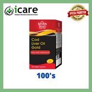 SEVEN SEAS COD LIVER OIL GOLD 100S