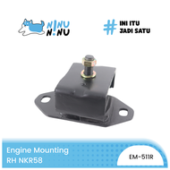 Pangkon dudukan Tapak Mesin Engine Mounting Isuzu ELF NKR58