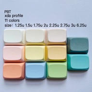 [Color SET A] Keycap PBT Blank XDA Profile Size 1.25u 1.5u 1.75u 2u 2.25u 2.75u There Are 12 Colors 