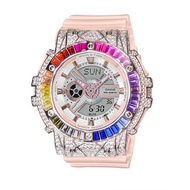 CC3 - BABY G RAINBOW 925 SILVER WATCH BA-110RG-4ADR