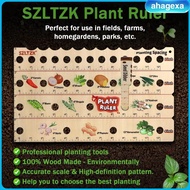[Ahagexa] Wooden Plant Ruler Practical Garden Ruler for Fields Garden