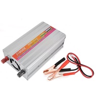 อินเวอร์เตอร์ SUOER สากล 3000W/1000W ตัวแปลงไฟ DCเป็นAC แท้ สากล 12V/24V to 220V ตัวแปลงไฟรถ แปลงไฟร