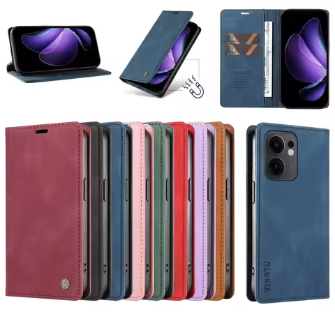 Wallet Leather Case For OPPO A60 5G A58 A57S A57 A55 A54S A54 4G A40 A3S A38 A36 A18 A17 A16 A15 A12