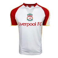 Boy's Liverpool Training Jersey, White Short Sleeve Shirt Liverpool, Youth Sizes