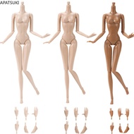 1/6 DIY Movable Jointed Doll Body For 11.5" Dolls Replacement Hands Feet Parts