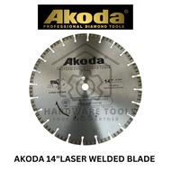 AKODA 14" DRY LASER WELDED BLADE Concrete Laser Blade