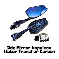 QJ Fortress 350 Side Mirror Napoleon Design  CNC Aluminum Motorcycle Rearview Mirror Motor QJ Motor 