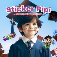 Sticker Pipi Graduation Stickers Doodle Stationery Paper