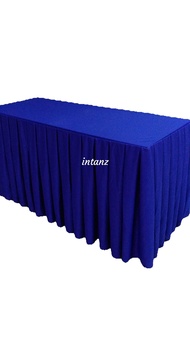 INTANZ Skirting Sarung Terus Meja Banquet 5ft x 2.5ft JC Easy Setting Table Skirting