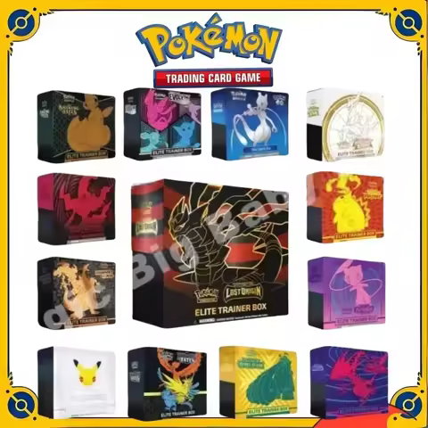 Original Genuine Pokemon Trading PTCG Cards U.S. Edition English ETB Elite Box Ghost Dragon Ibrahimo
