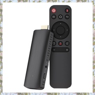 TV Box Stick Plastic TV Stick Android TV HDR Set Top OS 4K BT5.0 WiFi 6 2.4/5.8G Android 10 Smart St