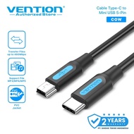Vention USB Type C 2.0 to Mini B USB 5PIN 5 PIN Cable