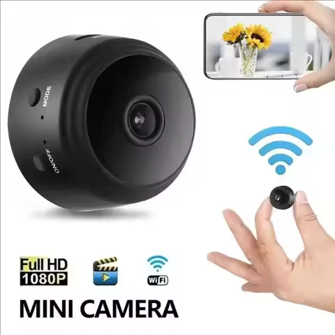 A9 Mini Camera 1080P High Definition Wireless Remote Viewing Micro Camera Wifi Security Protection S