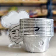 Steamed Sponge Cake Pan 6.5 x 4 Cm (12Pcs) Steamed Sponge Cake Mold/ C