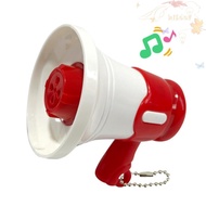 BLISS Music Trumpet Key Chain, Speaker Recording Music Keychain Pendant, Useful Loudspeaker Mini Pla