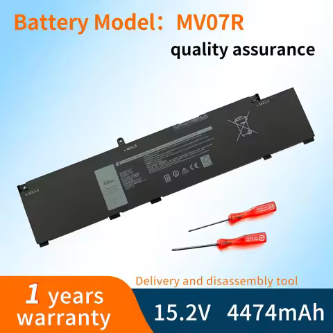 MV07R Laptop Battery For DELL G3 15 3590 3790 3500 3700 G5 5500 5505 SE 5000 Series Notebook 266J9 7