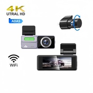 2 0 5 3 . 3 20 cm Patented Private Model W I F with Screen Touch 4K Driving Recorder Dual Lens