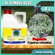 Agrishop 4 Liter Hextar Symbol 45SC Ametryn 45% Racun Rumput Herbicide