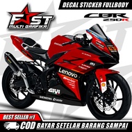 TERBARU Decal Striping Honda CBR 250 RR Ducati Lenovo / Stiker Motor Cbr 250 Desain Ducati Lenovo Fu