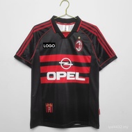 1998-99 AC Milan Football Shirt Vintage MALDINI Football Shirt